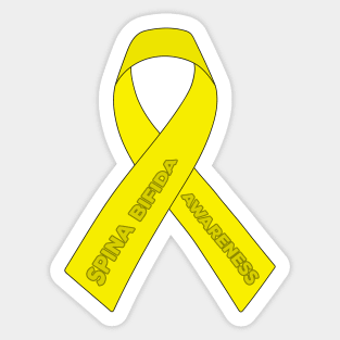 Spina Bifida Awareness Sticker